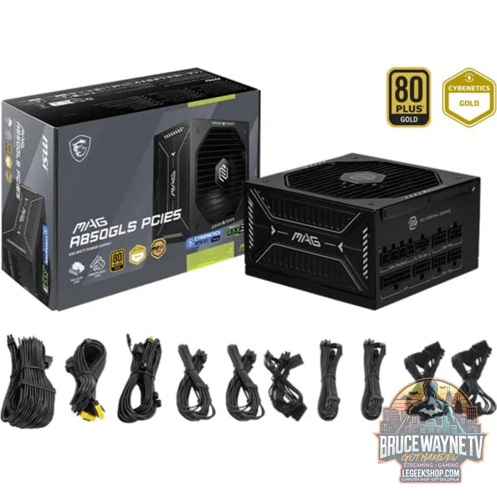 MSI MAG A850GLS PCIE5, alimentation PC - MSI