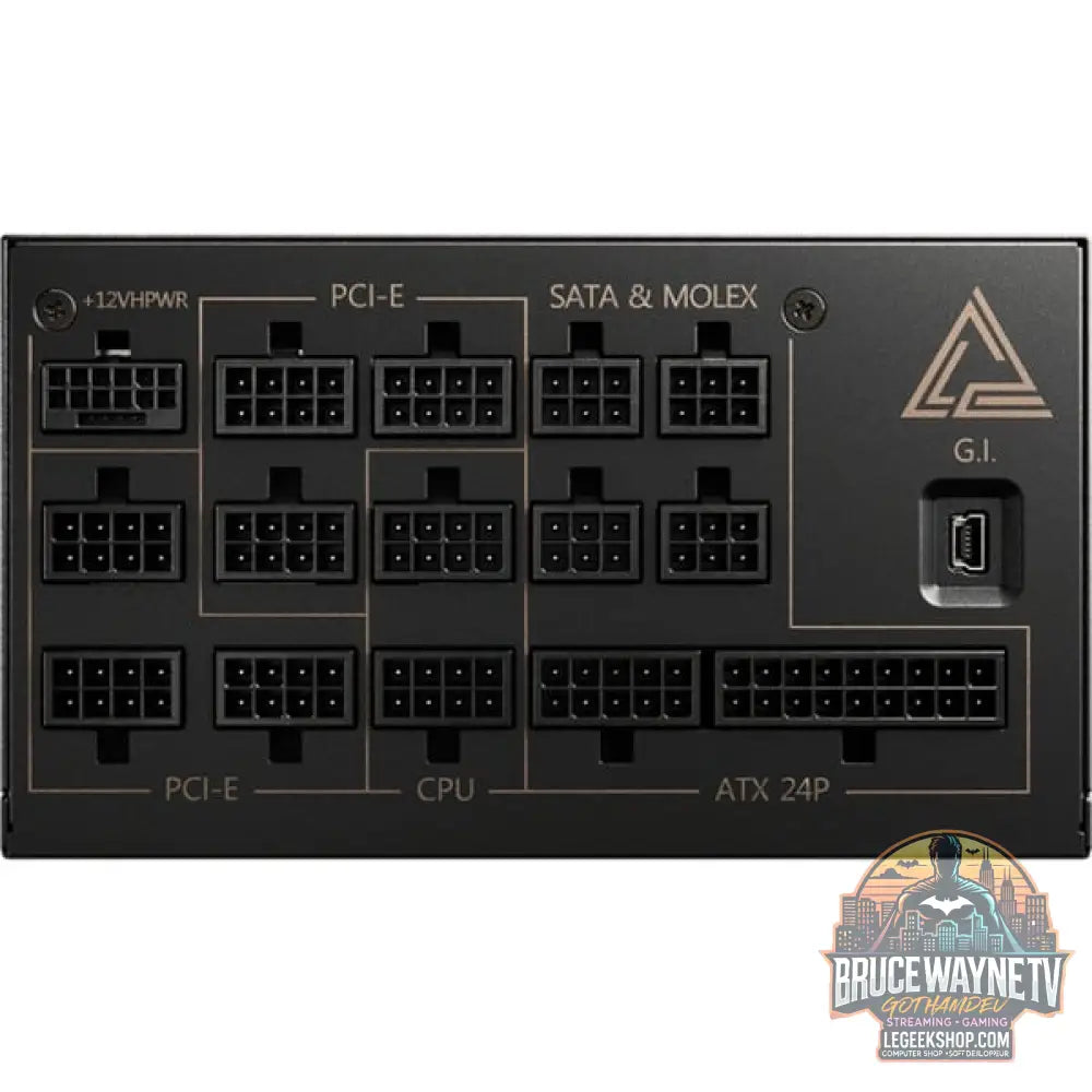 MSI MEG Ai1300P PCIE5 1300W, alimentation PC - MSI - vue 4