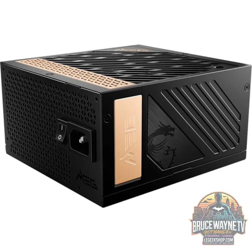 MSI MEG Ai1300P PCIE5 1300W, alimentation PC - MSI - vue 2