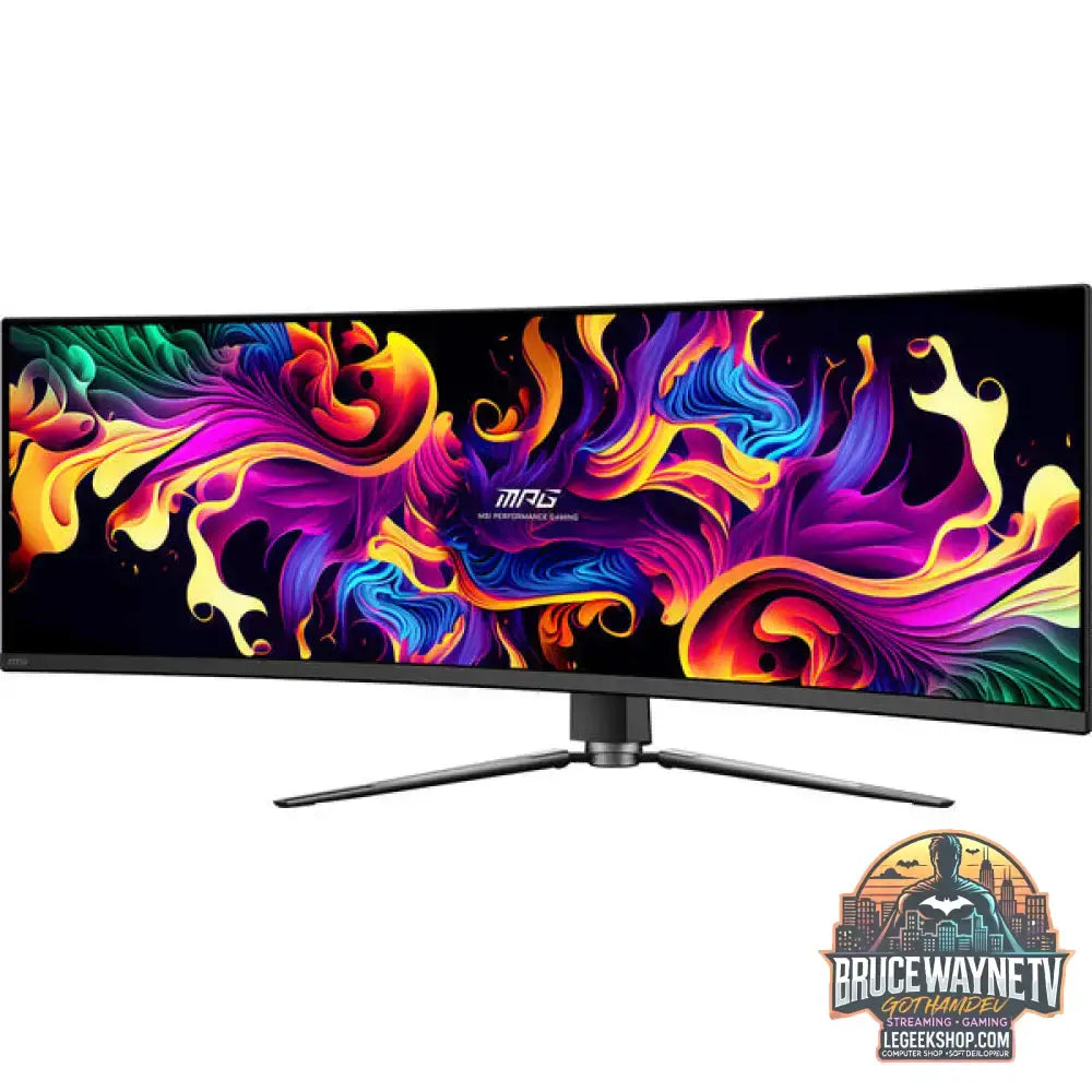 MSI MPG 491CQPDE QD-OLED 49" 5120 × 1440 px QD-OLED 144 Hz - MSI - vue 8