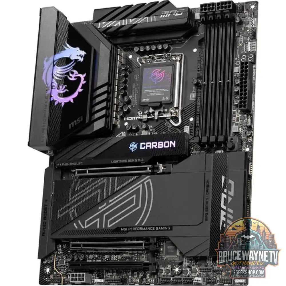 MSI MPG Z890 CARBON WIFI, carte mère - MSI - vue 4