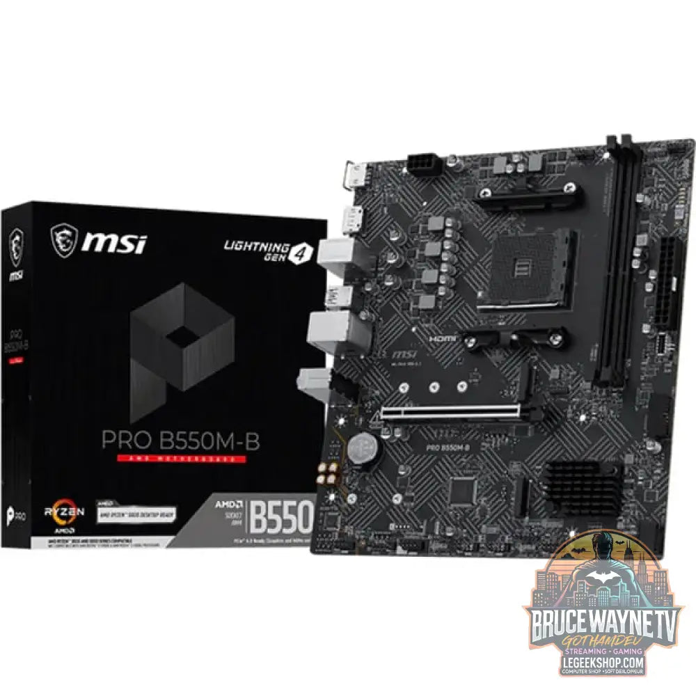 MSI PRO B550M-B, carte mère - MSI