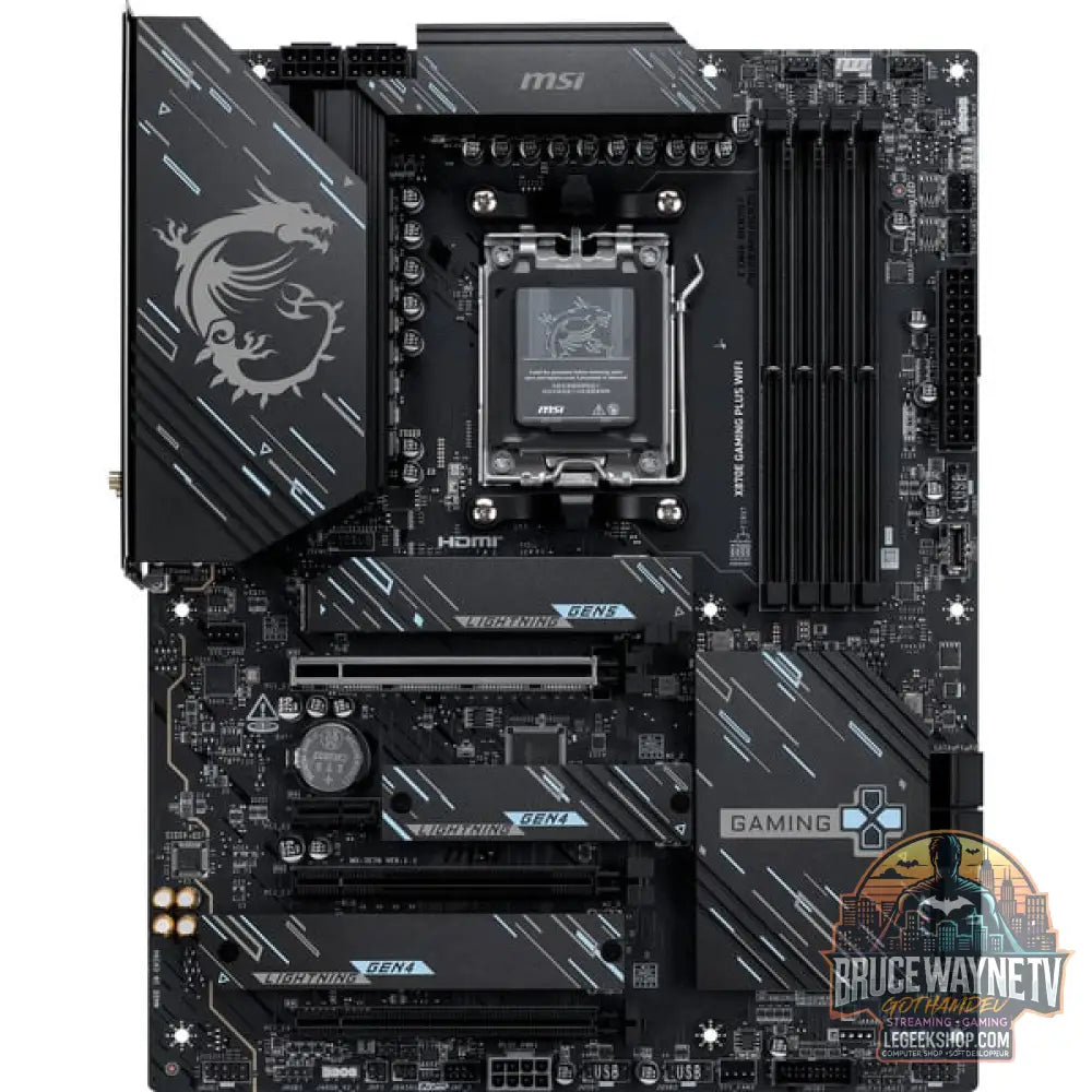 MSI X870E GAMING PLUS WIFI, carte mère - MSI - vue 2