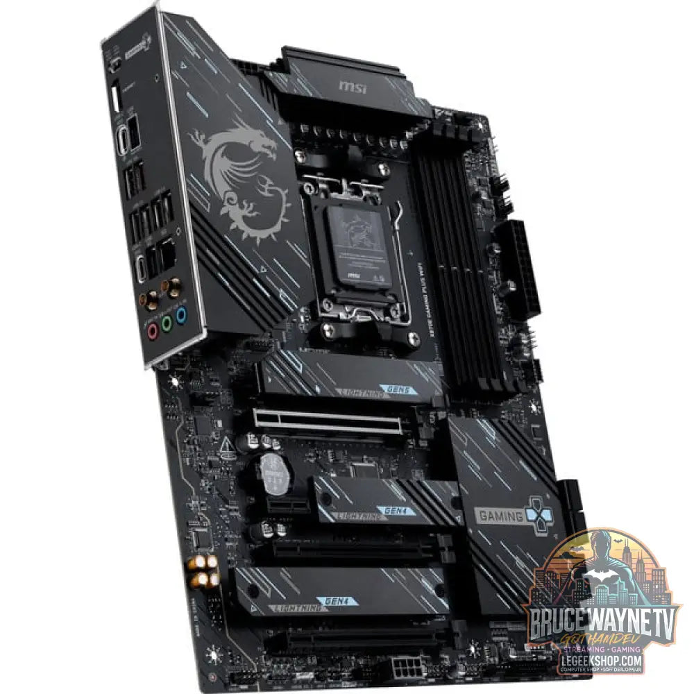 MSI X870E GAMING PLUS WIFI, carte mère - MSI - vue 3