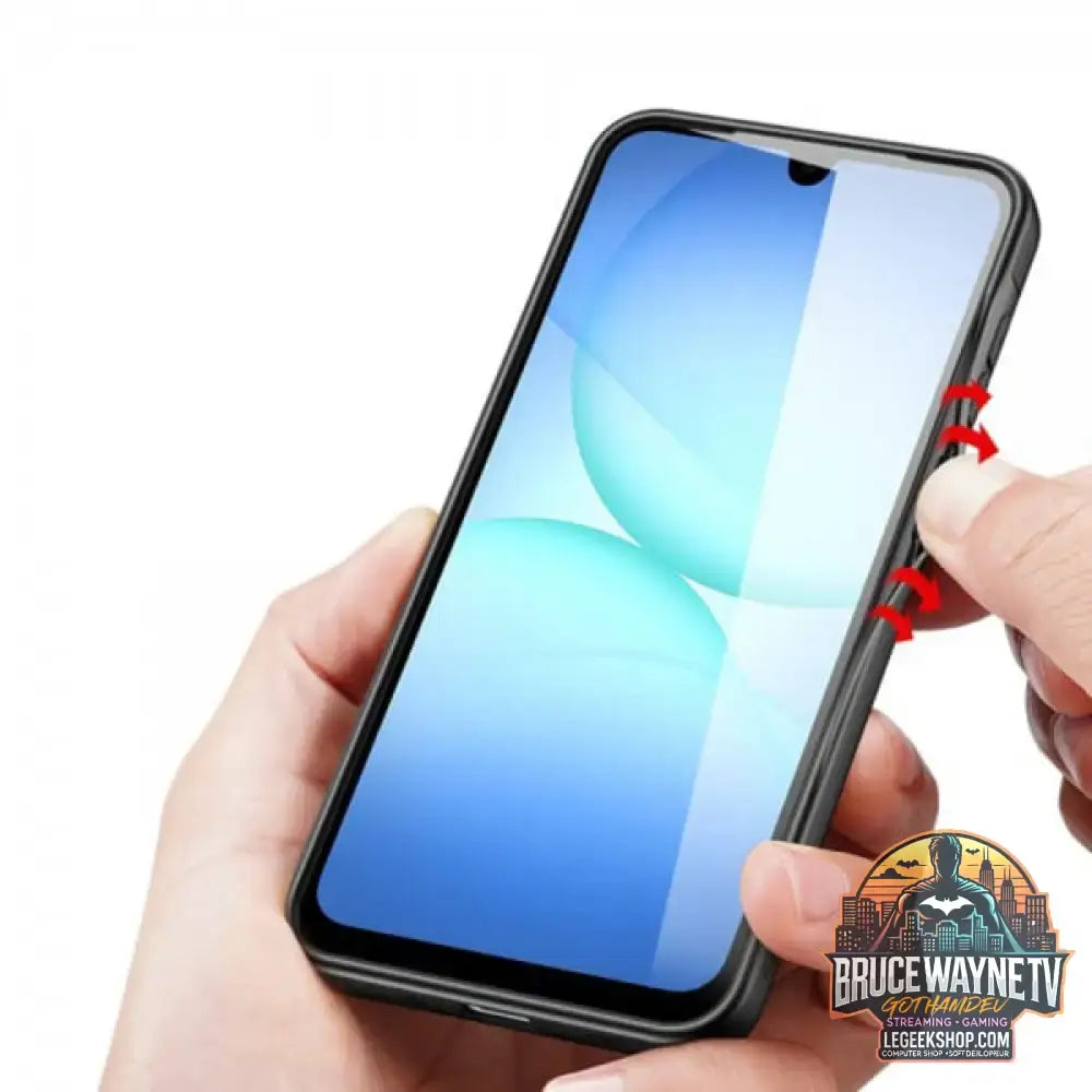 Nevox StyleShell NYLO, Handyhülle schwarz, Samsung Galaxy A17 5G - Feature: Aussparung für Kamera - vue 2
