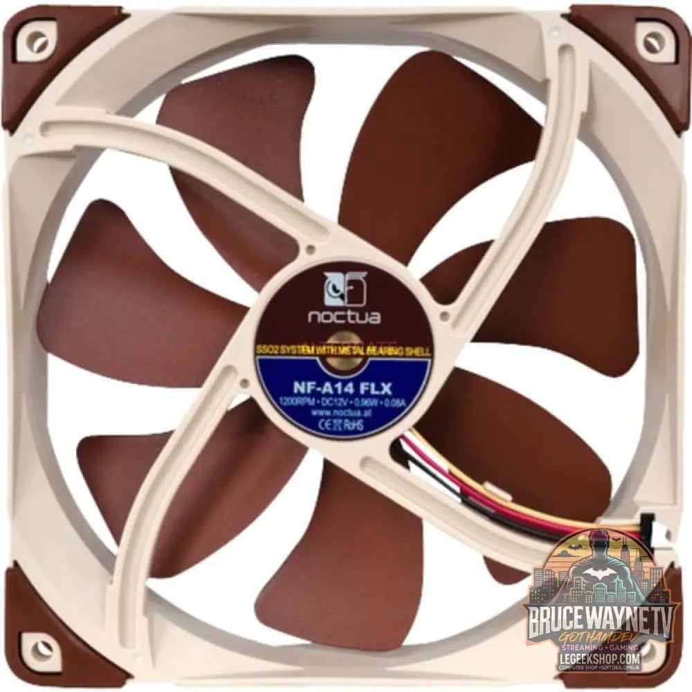 Noctua NF-A14 FLX, Gehäuselüfter - Noctua - vue 2