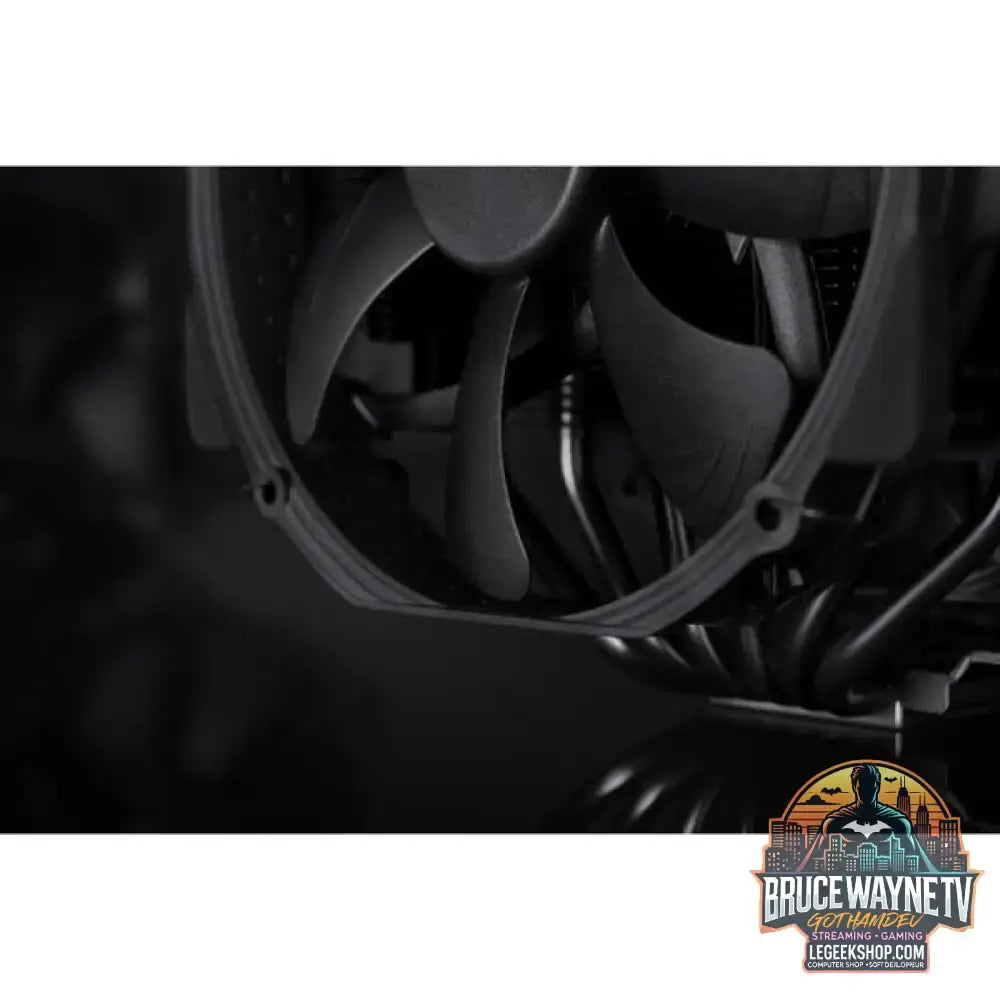Noctua NH-D15 chromax.black, CPU-Kühler schwarz, 140 mm - Noctua - vue 5