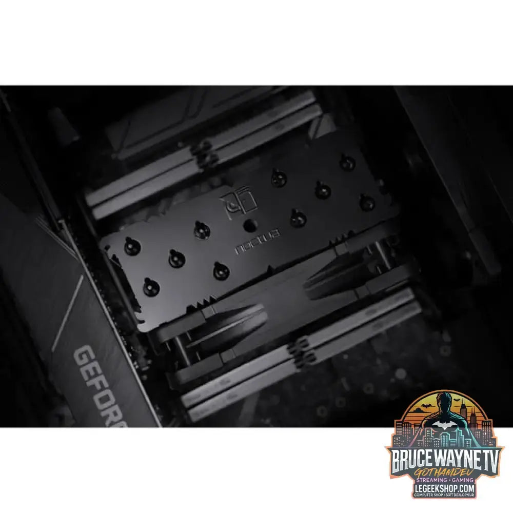 Noctua NH-U12S chromax.black, CPU-Kühler schwarz, 120 mm - Noctua - vue 5