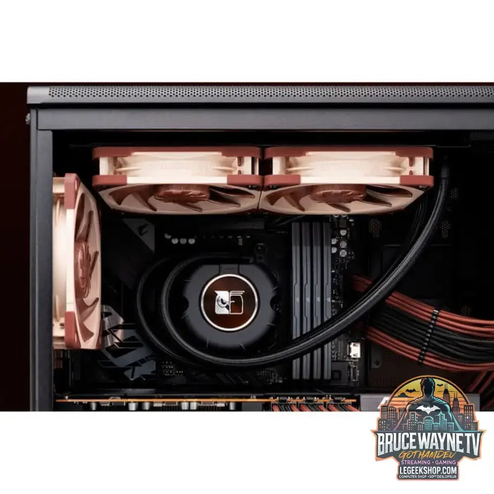Noctua NL-LC1-24, Wasserkühlung schwarz/braun - Noctua - vue 3