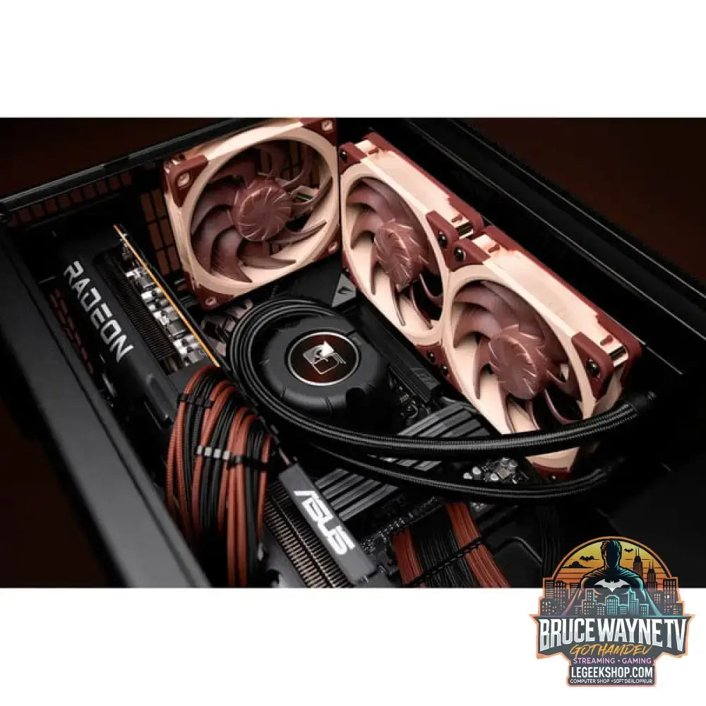 Noctua NL-LC1-24, Wasserkühlung schwarz/braun - Noctua - vue 2