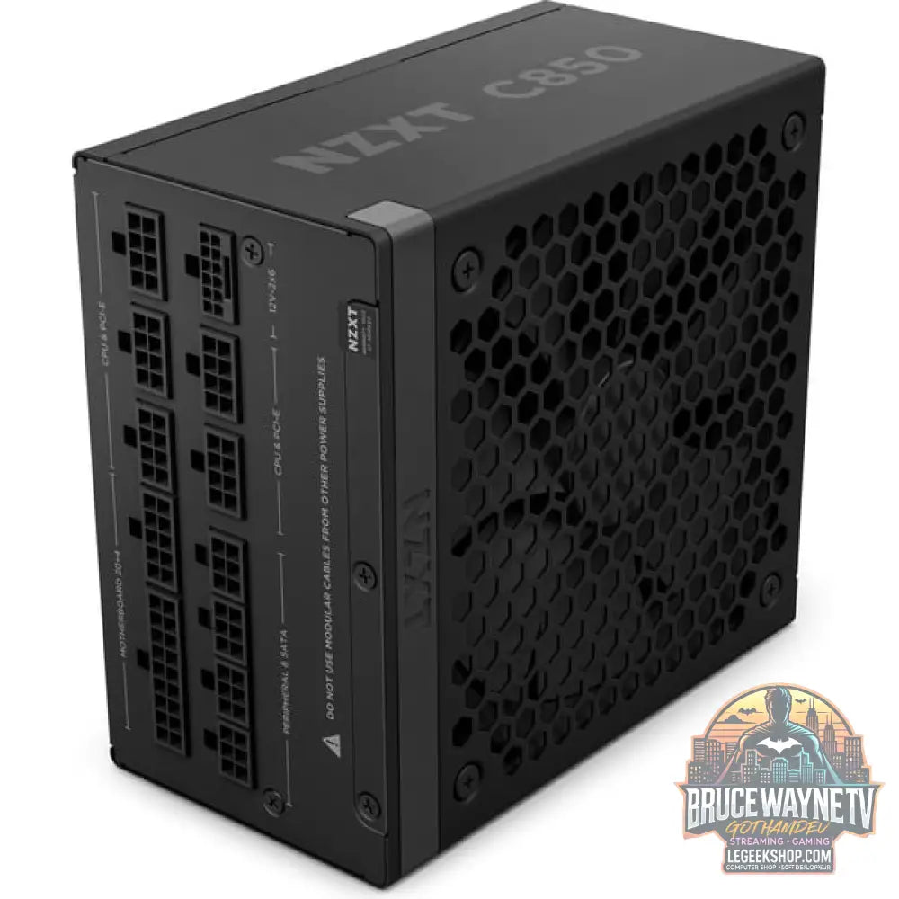 NZXT C850 Gold ATX 3.1, alimentation PC - NZXT - vue 8