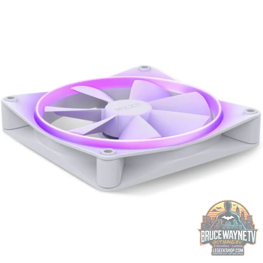 NZXT F140 RGB Single 140x140x26, Gehäuselüfter - NZXT - vue 4