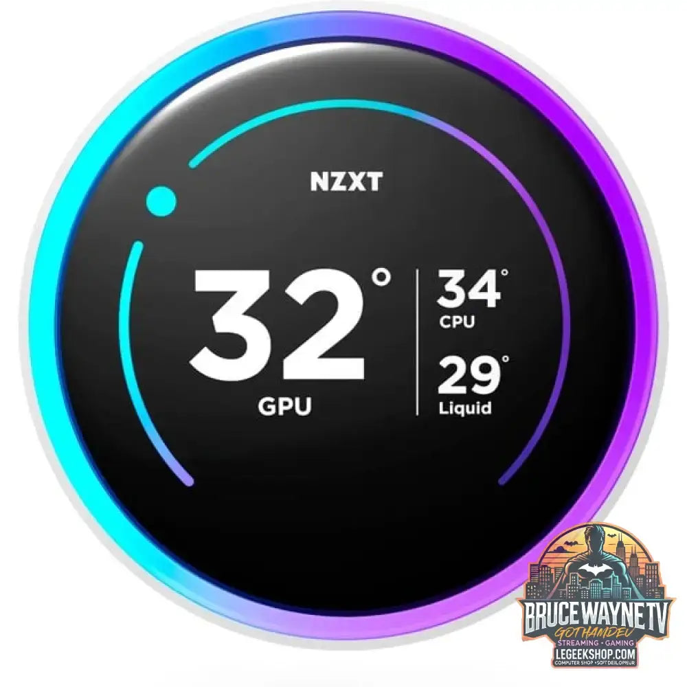 NZXT Kraken Elite 360 RGB 360 mm, Wasserkühlung weiß - NZXT - vue 3