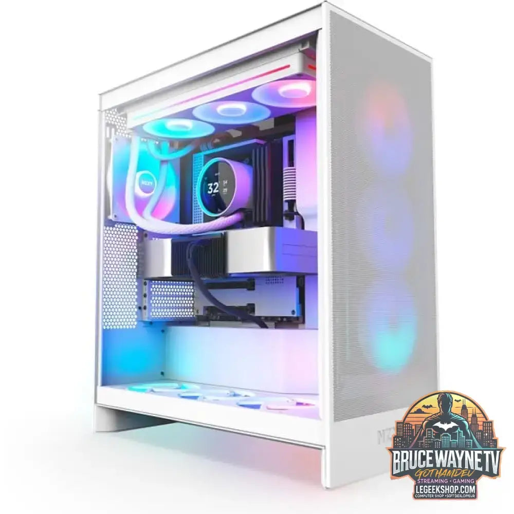 NZXT Kraken Elite 360 RGB 360 mm, Wasserkühlung weiß - NZXT - vue 8