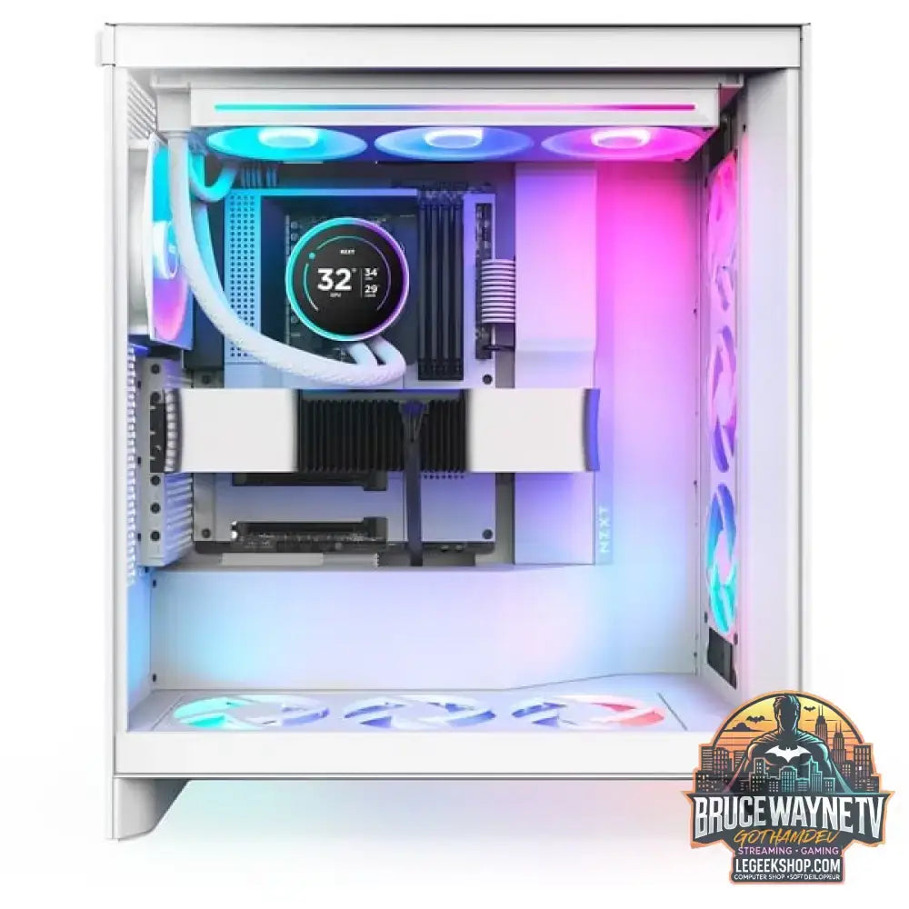 NZXT Kraken Elite 360 RGB 360 mm, Wasserkühlung weiß - NZXT - vue 7