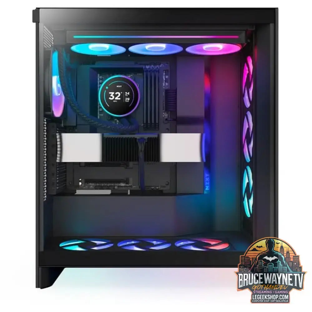 NZXT Kraken Elite 360 RGB 360 mm, Wasserkühlung schwarz - NZXT - vue 7