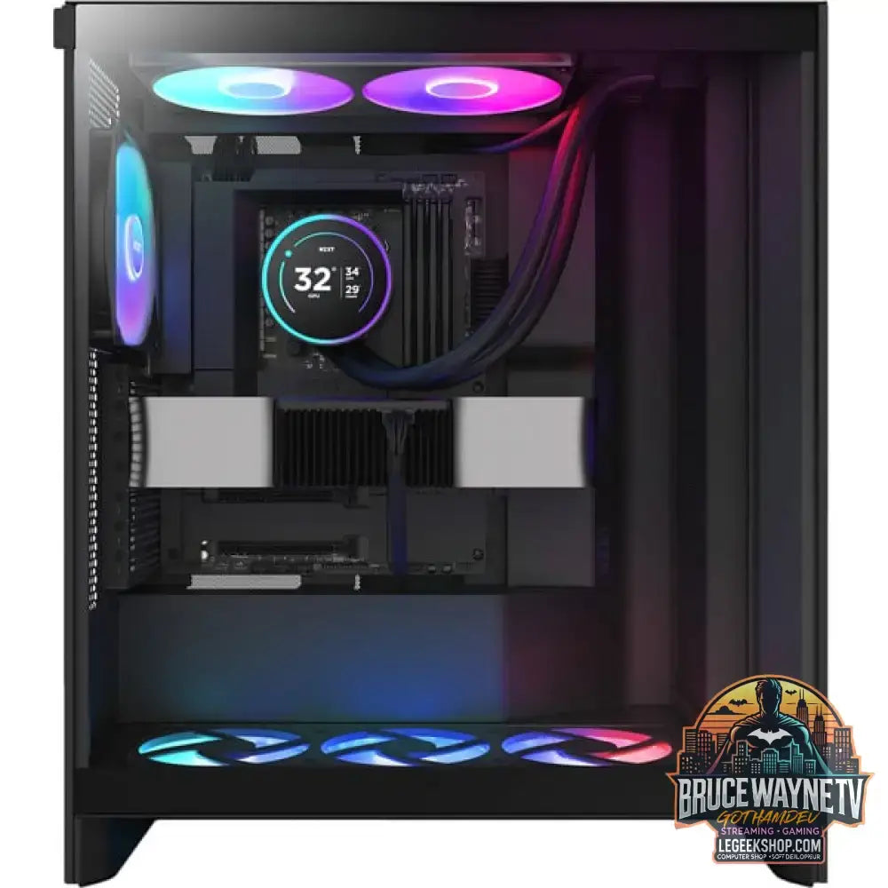 NZXT Kraken Elite 420 RGB 420 mm, Wasserkühlung schwarz - NZXT - vue 5