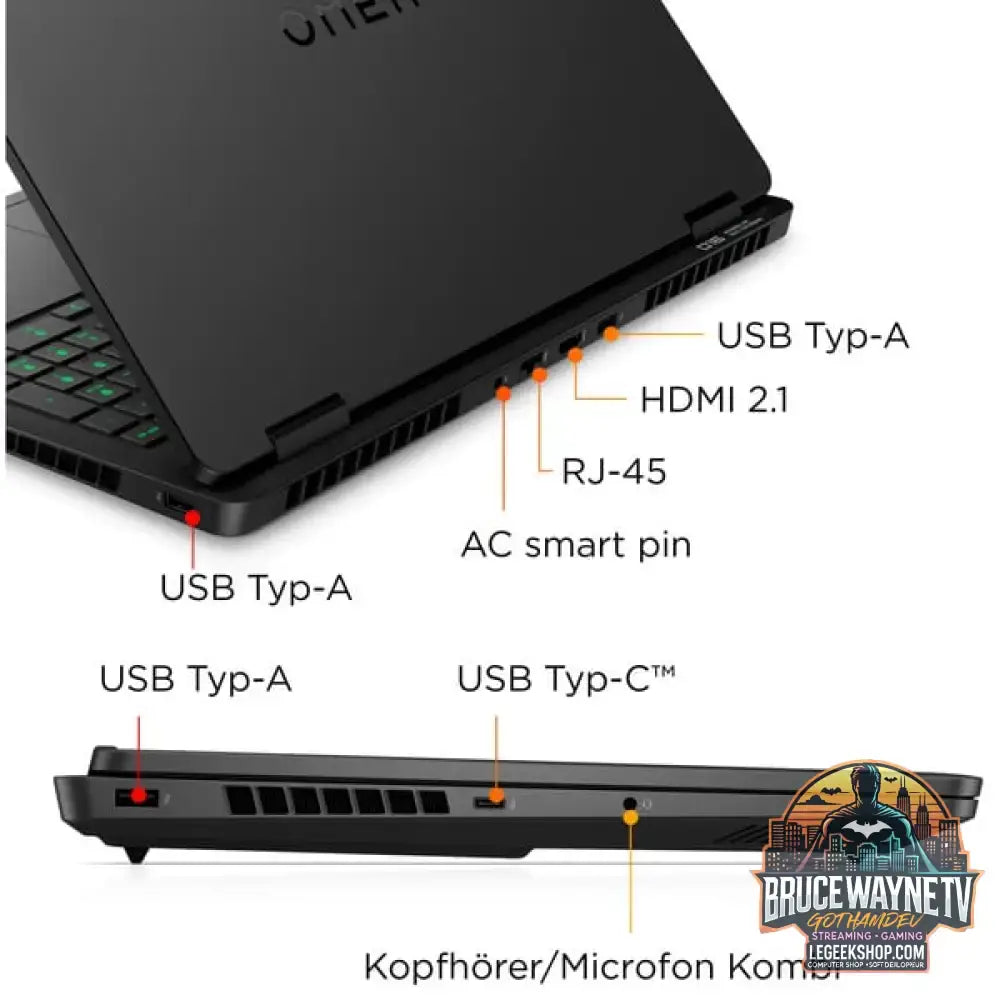 OMEN 16-am0279ng, Gaming-Notebook - vue 8
