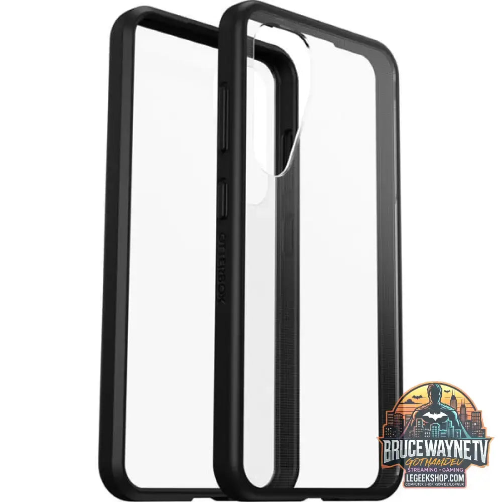 Otterbox React, Handyhülle transparent/schwarz, Samsung Galaxy S24 - Feature: Aussparung für Kamera