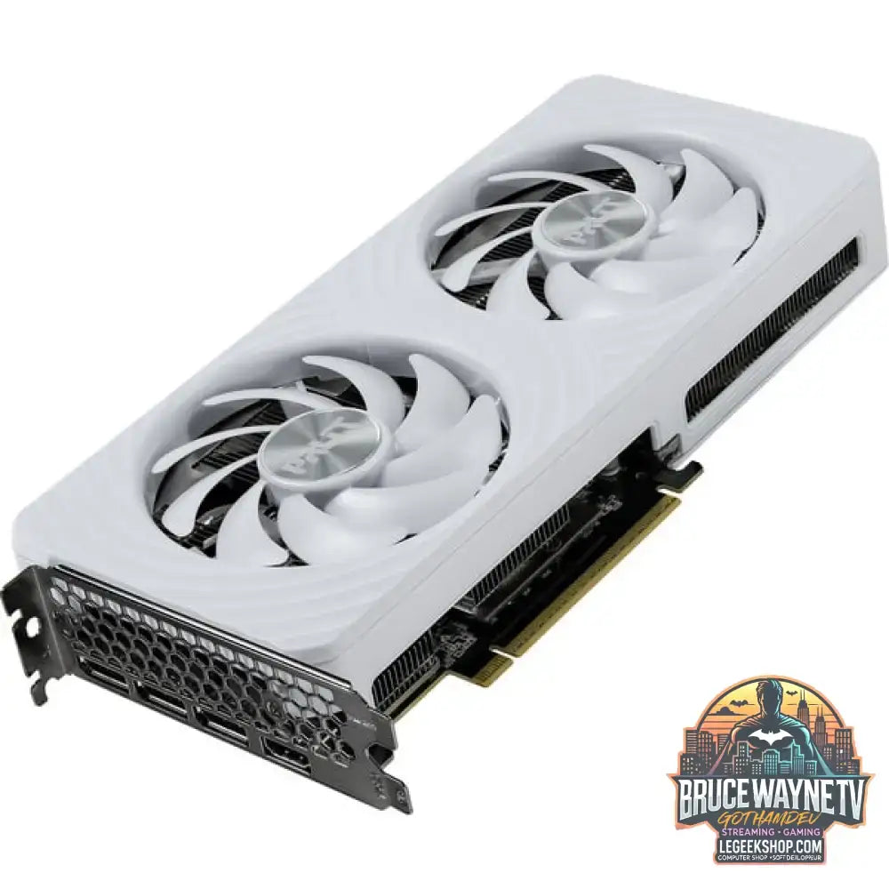 Palit GeForce RTX 5060 Ti OC WHITE 8GB, carte graphique blanc, DLSS 4, 3x DisplayPort, 1x HDMI 2.1 - Palit - vue 2