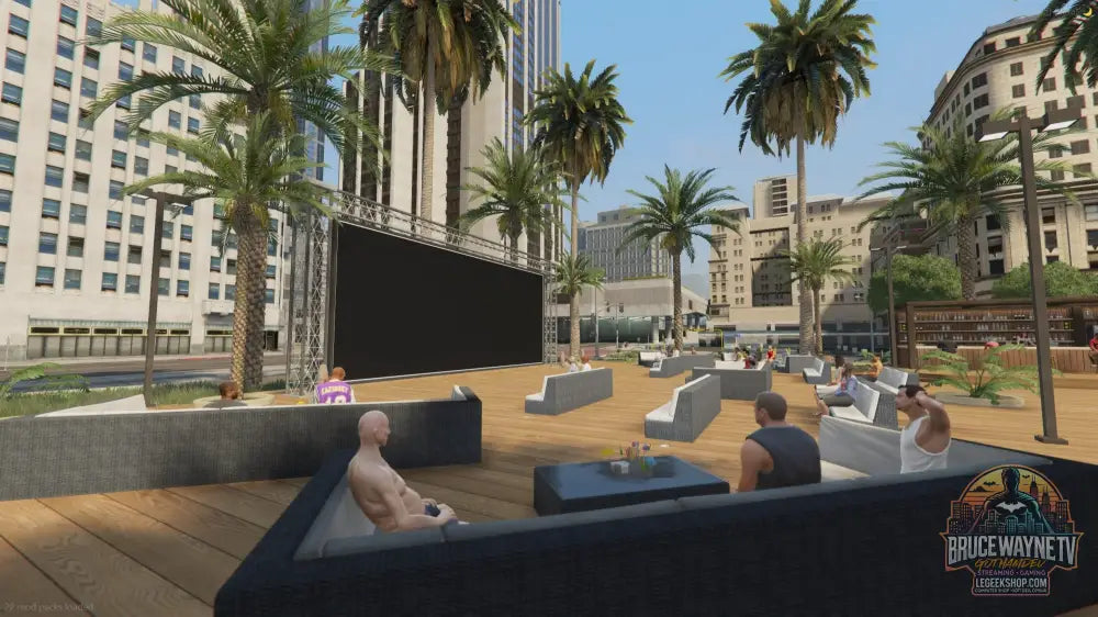 Parc Las Palmas — FiveM MLO, vue 3, LeGeekShop