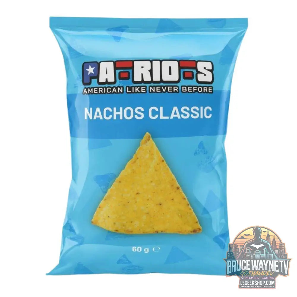 Patriots Nachos Classic nachos classiques de 60g (paquet de 36) - Snacks & boissons importés