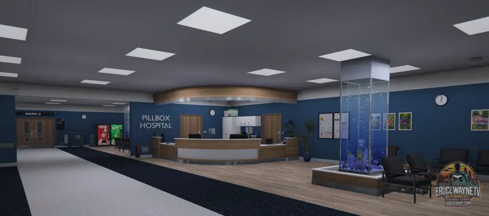 Philbox Hospital V1 — Mapping FiveM, vue 7, LeGeekShop