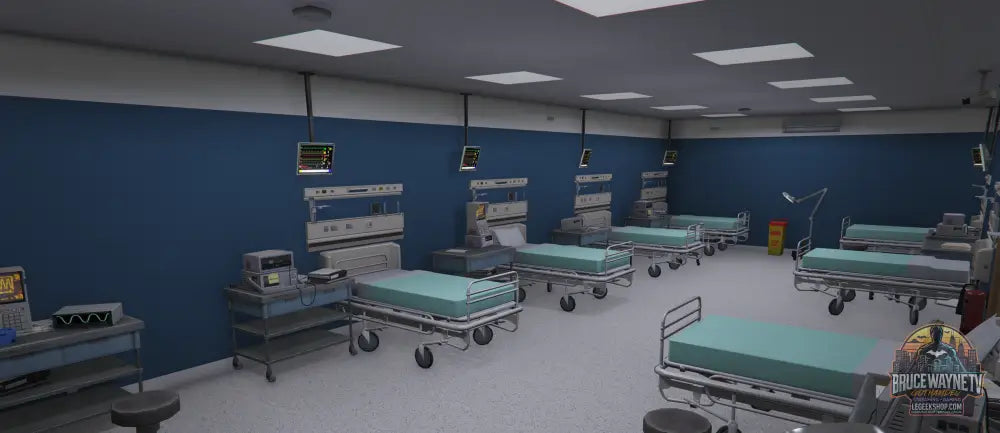 Philbox Hospital V2 — détail Mapping FiveM, vue 18, LeGeekShop