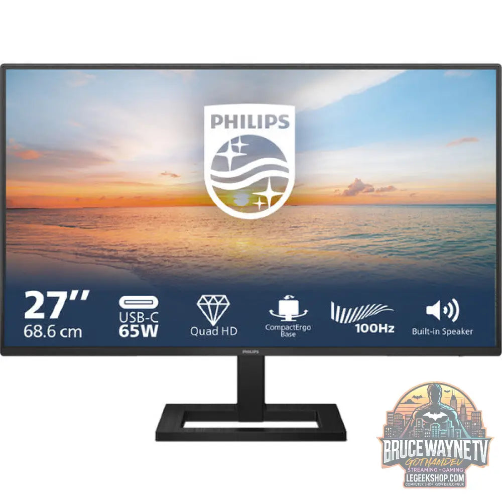 Philips 27E1N1600AE 27" QHD/WQHD IPS 100 Hz - Philips - vue 2
