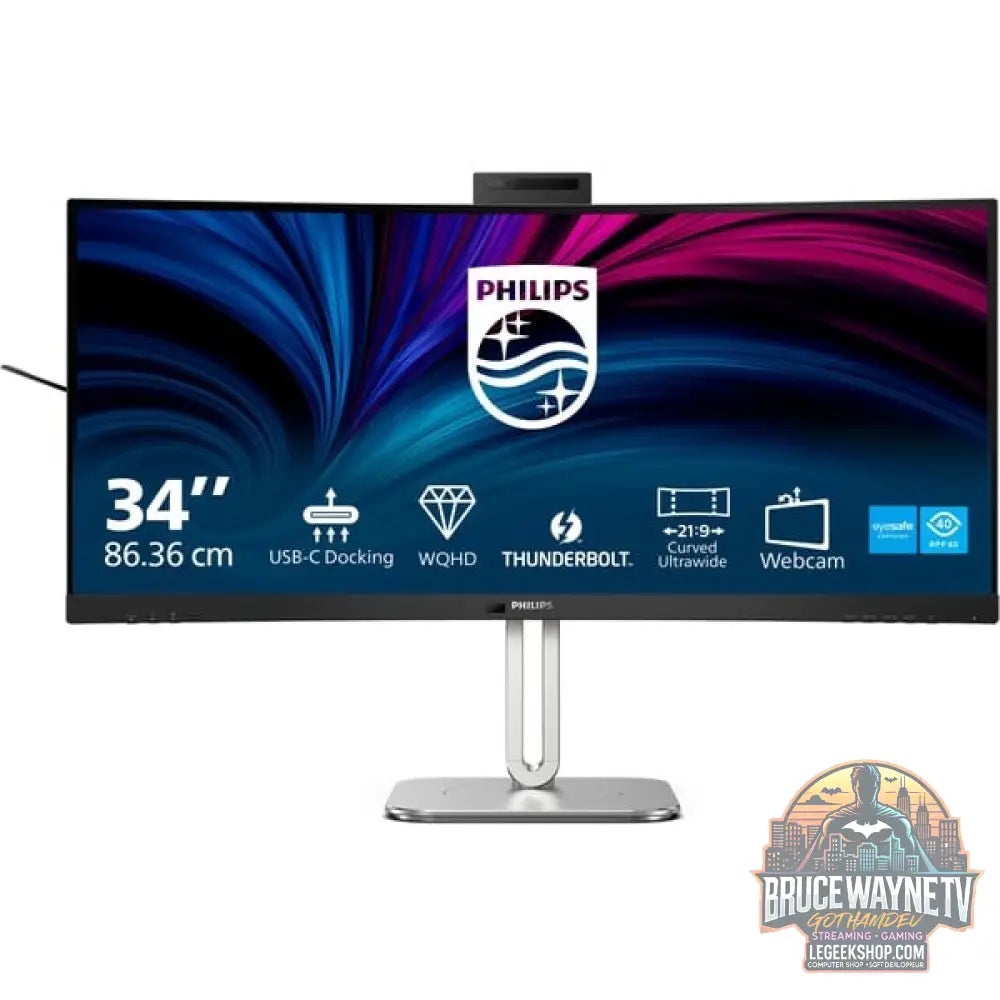 Philips 34B2U6603CH 34" QHD/WQHD VA 120 Hz - Philips - vue 2