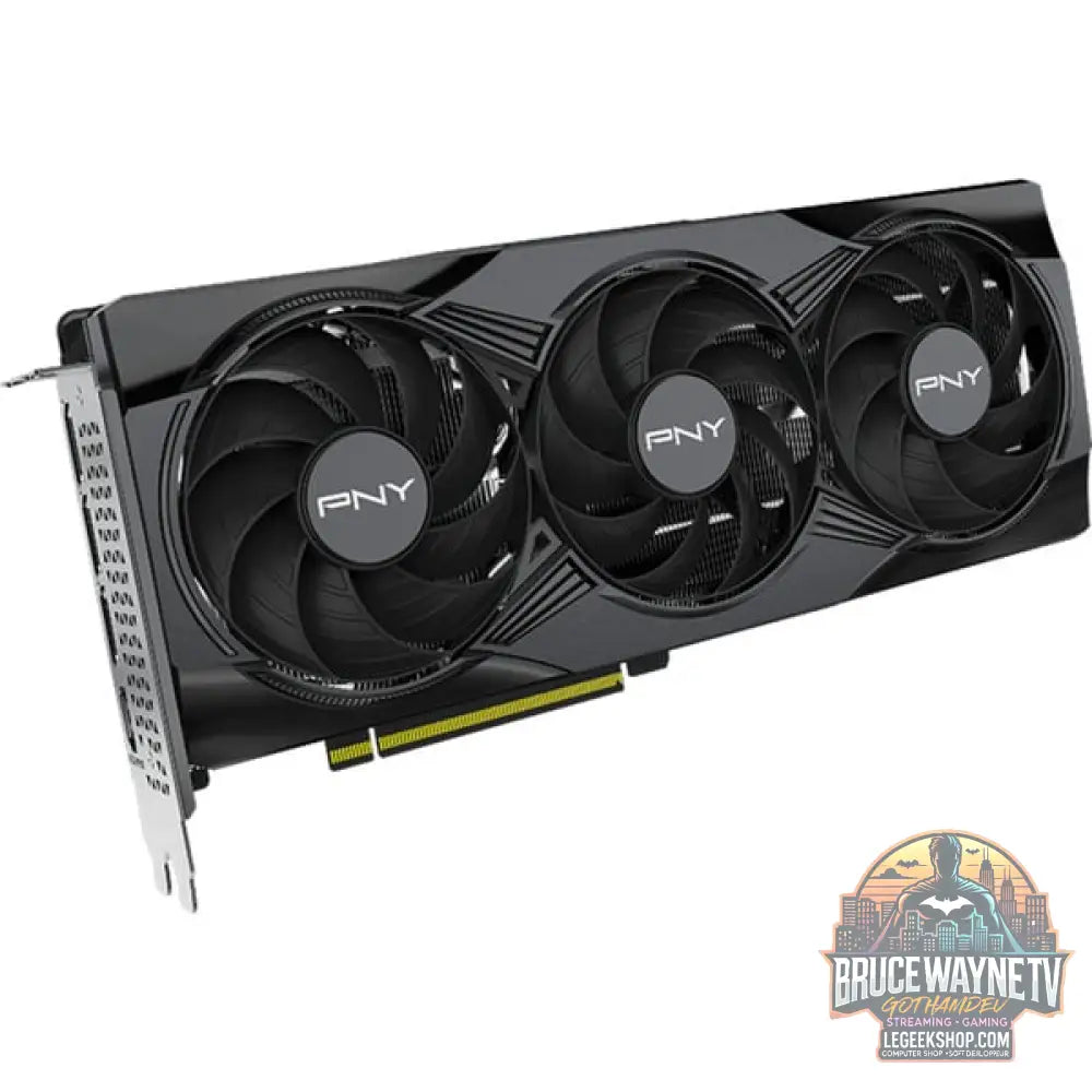 PNY GeForce RTX 5060 ARGB Triple Fan OC, carte graphique DLSS 4, 3x DisplayPort, 1x HDMI 2.1 - PNY - vue 2
