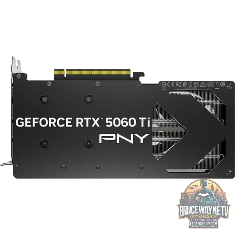 PNY GeForce RTX 5060 Ti 8GB, carte graphique DLSS 4, 3x DisplayPort, 1x HDMI 2.1 - PNY - vue 3