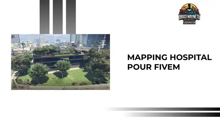 Mapping Hospital — détail mod fivem, vue 4, LeGeekShop