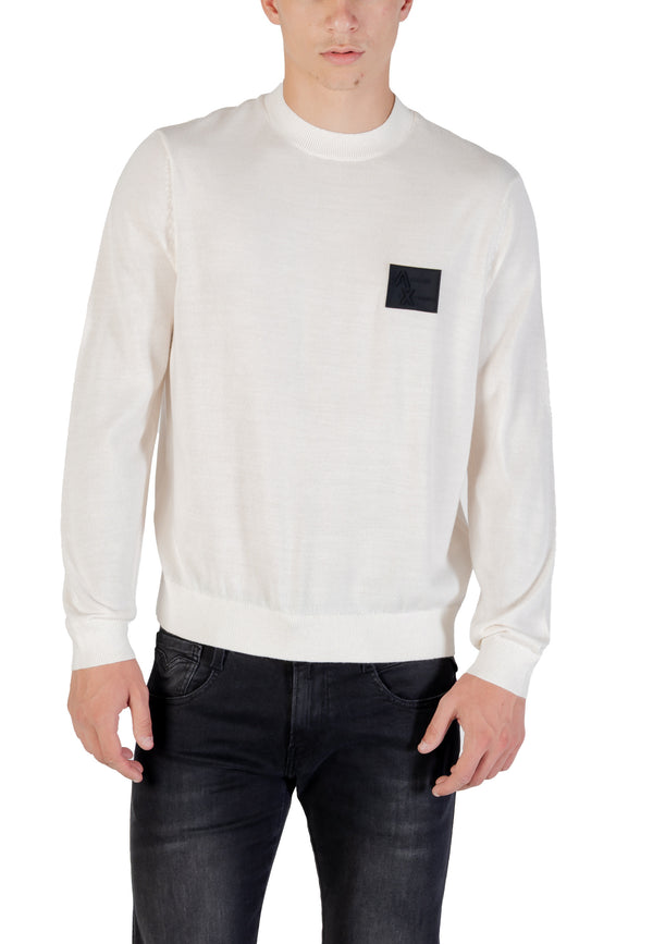 Armani Exchange Pull homme — white
