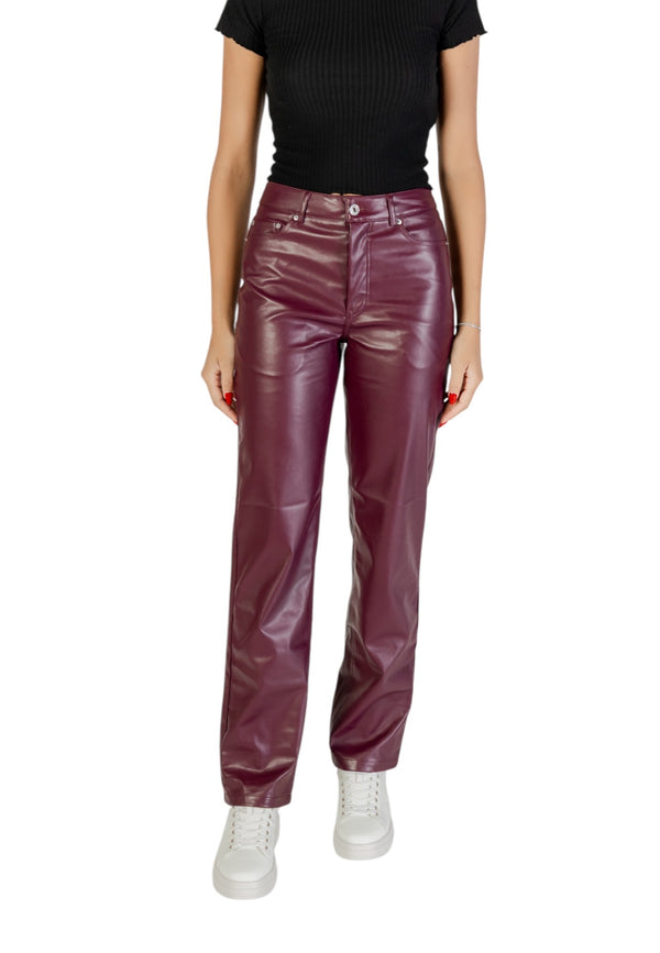 Only Pantalon femme Pantalons — purple