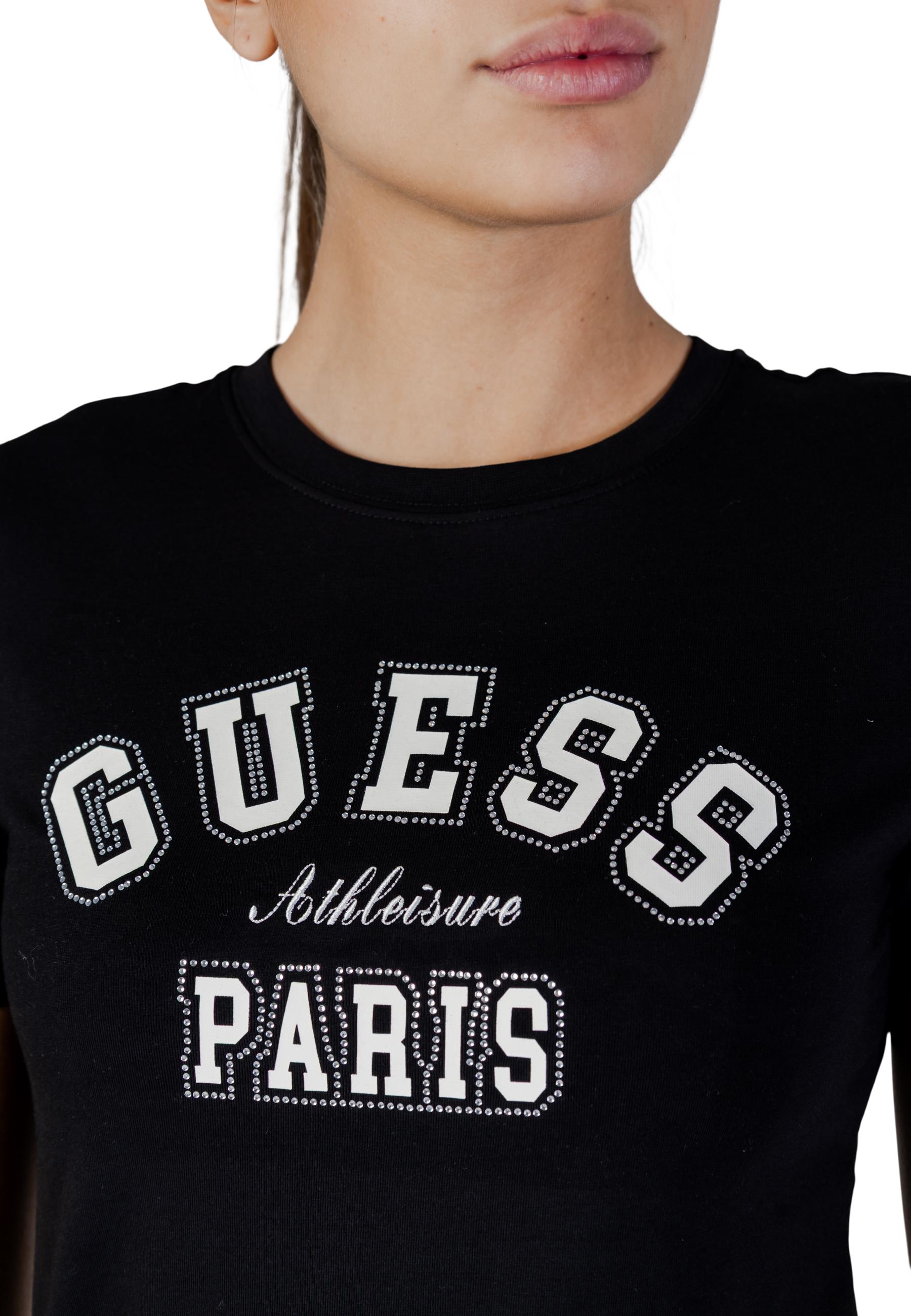 Guess Active T-shirt femme — black