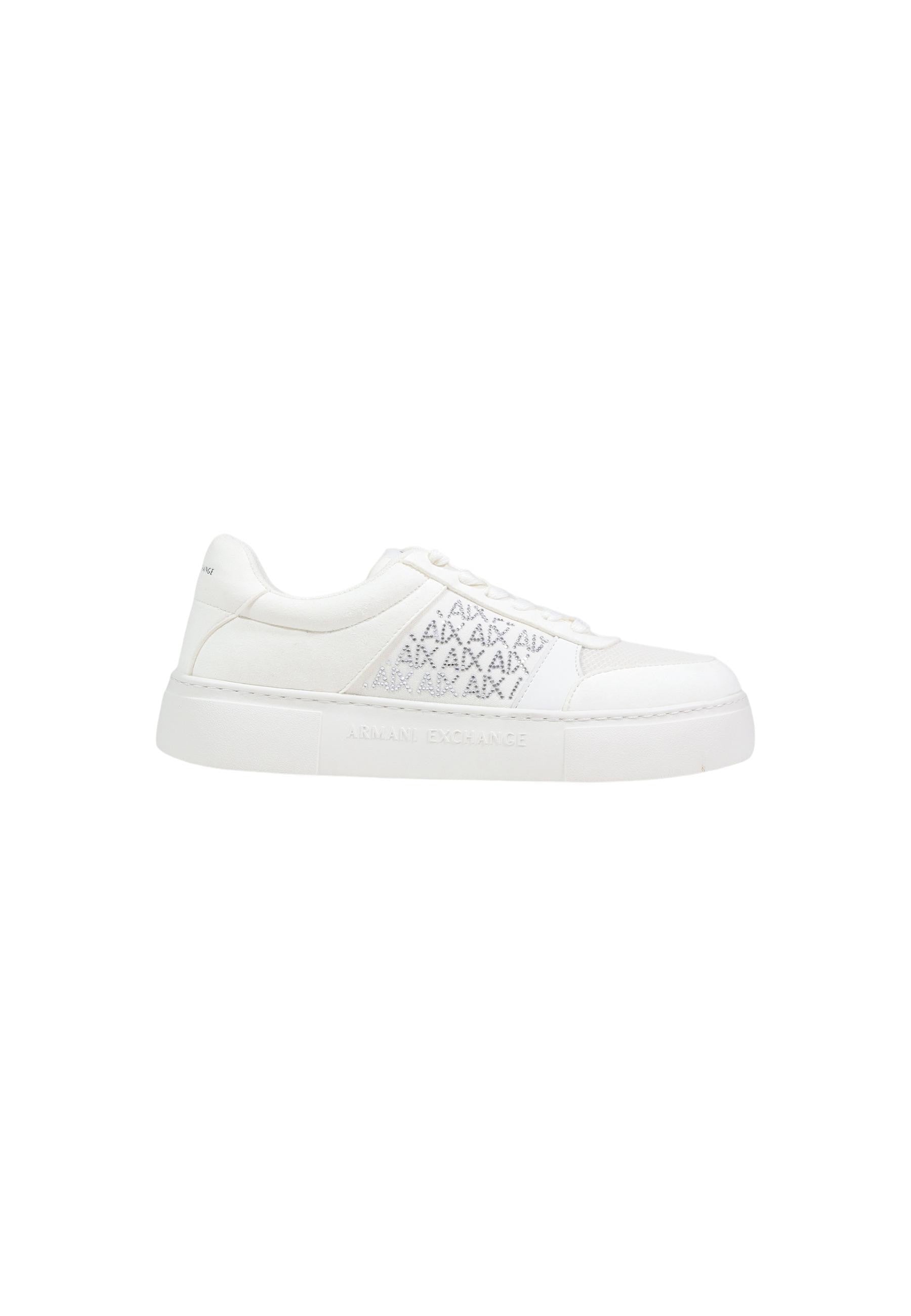 Armani Exchange Baskets femme — white