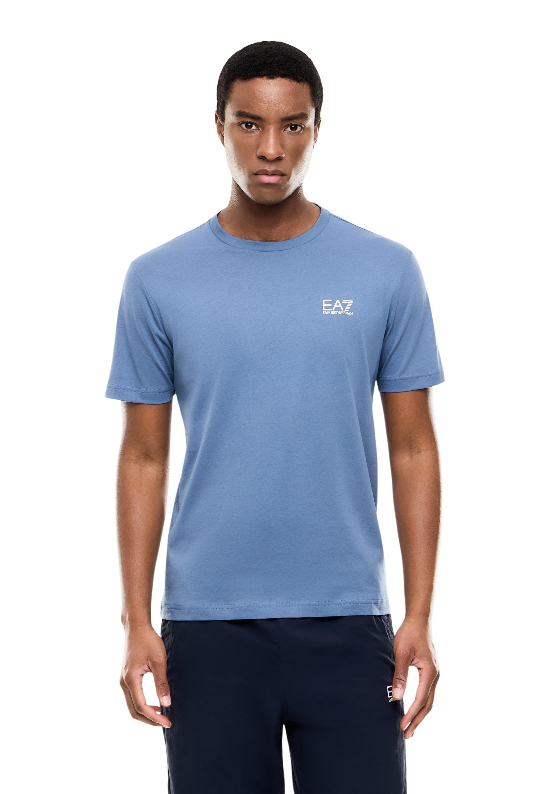 Ea7 T-shirt homme — light blue