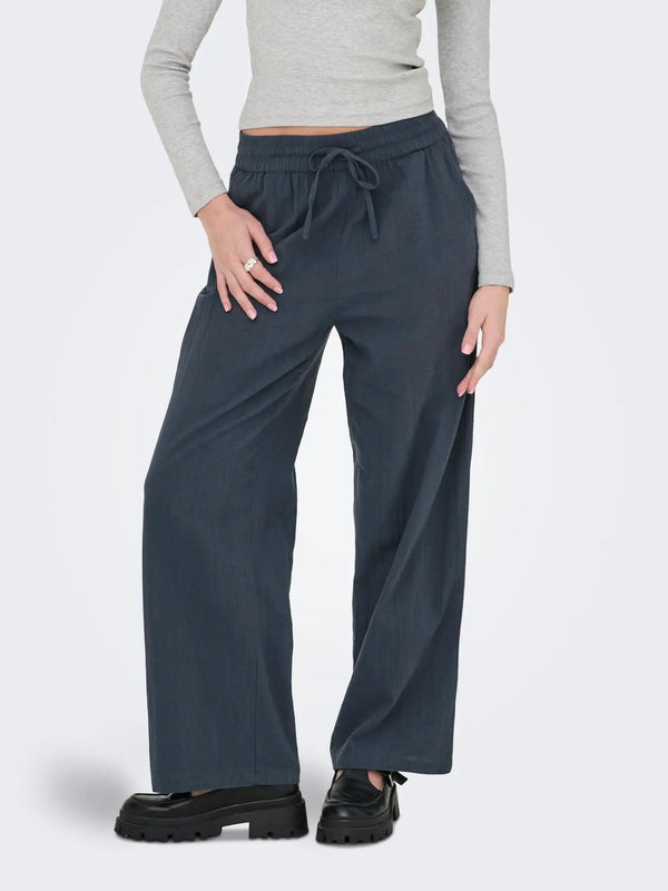 Only Pantalon femme Pantalons — blue
