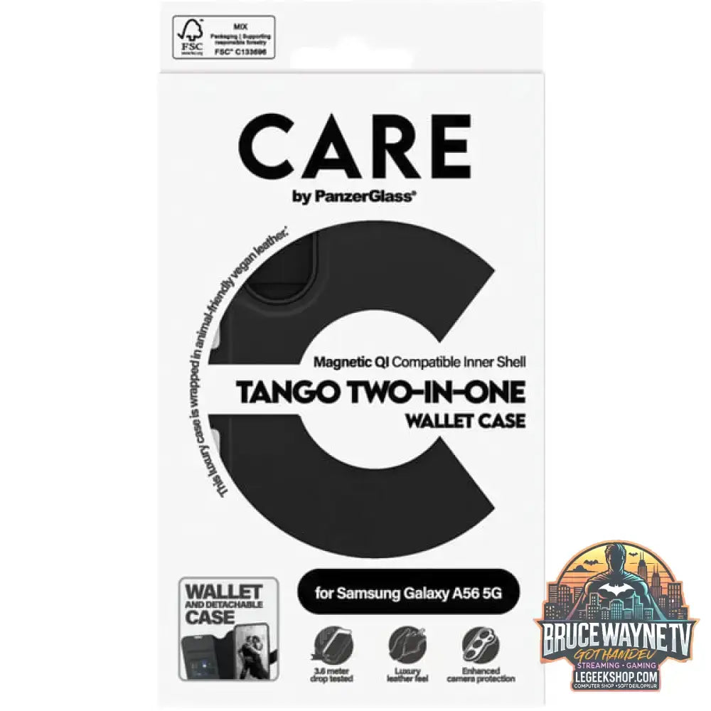 PanzerGlass Tango Two-in-One Case, Handyhülle schwarz, Samsung Galaxy A56 5G - PanzerGlass