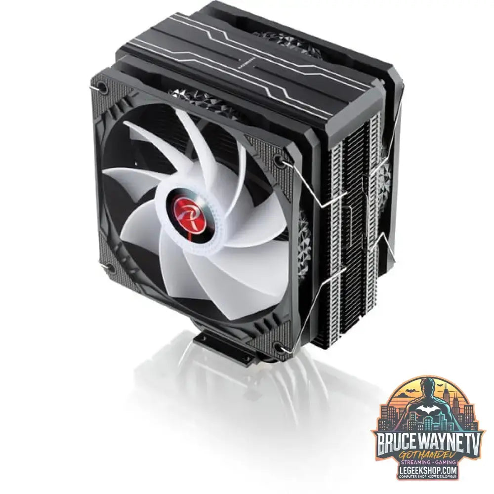 RAIJINTEK ELEOS 12 DUO RBW, CPU-Kühler 120 mm - RAIJINTEK - vue 4