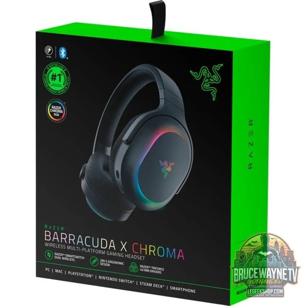Razer Barracuda X Chroma, casque gaming - vue 10
