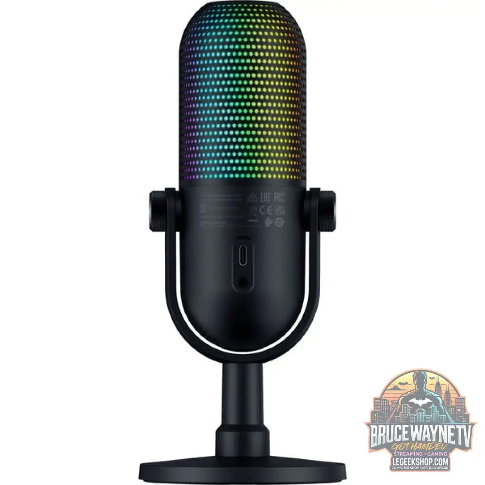 Razer Seiren V3 Chroma, microphone - Razer - vue 3