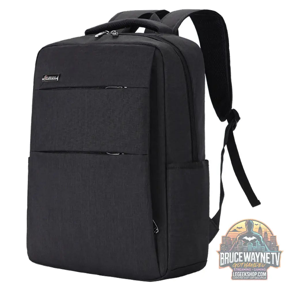 Sac Dos Ordinateur Portable Imperméable Antichoc USB - Black / 15.6inch - Sac Ordinateur
