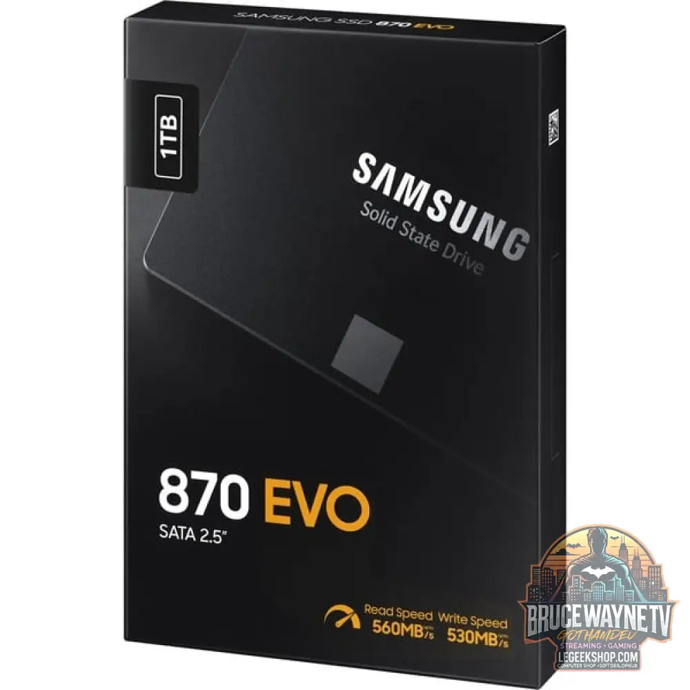 Samsung 870 EVO 1 TB, SSD SATA 6 Gb/s, 2,5", intern - Samsung - vue 8
