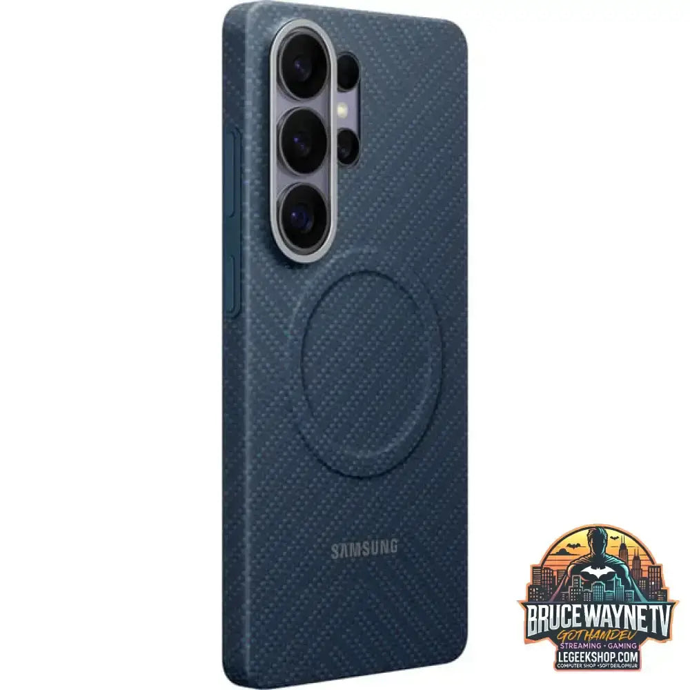 Samsung Carbon Magnet Case, Handyhülle dunkelblau, Samsung Galaxy S26 Ultra - Samsung - vue 3