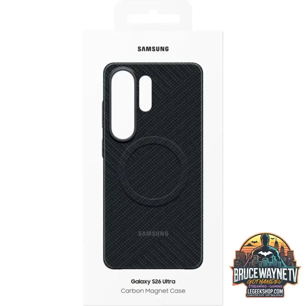 Samsung Carbon Magnet Case, Handyhülle schwarz, Samsung Galaxy S26 Ultra - Samsung - vue 7