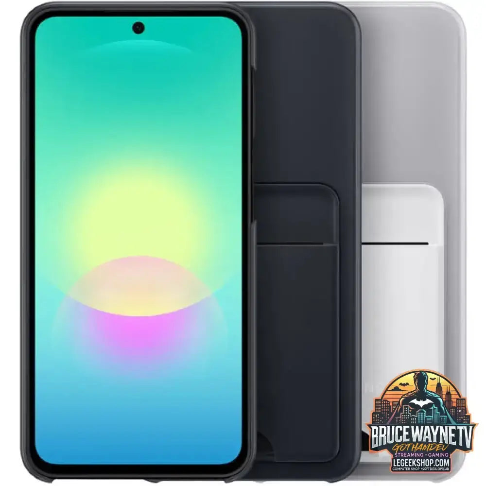Samsung Card Slot Case, Handyhülle hellgrau, Samsung Galaxy A27 5G - Samsung - vue 6