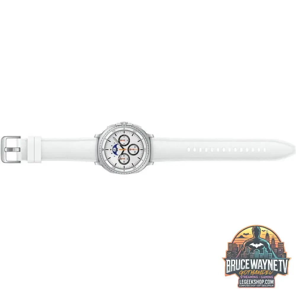 Samsung Galaxy Watch8 Classic, Smartwatch weiß, 46mm, Bluetooth, Hybrid-Armband - Samsung - vue 6