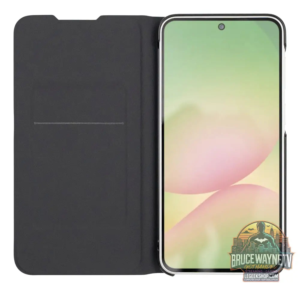 Samsung Mobeen Flip Cover, coque noir, Samsung Galaxy A17 5G